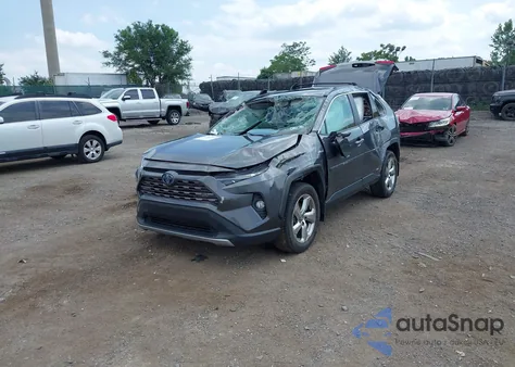 2019 Toyota Rav4 Hybrid Limited z USA, uszkodzony, nr VIN 2T3DWRFV0KW022232